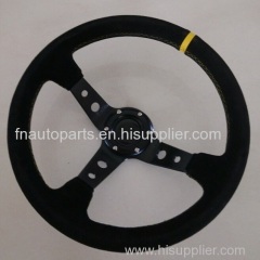 momo steering wheel new style suede racing car steering wheel