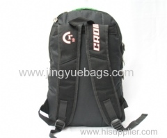 Add wool fabric leisure backpack travel bag