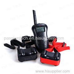 Remote Control And Bark Stop Dog Dual Function Training Collar