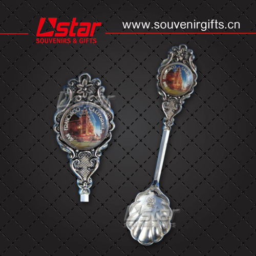 Custom metal antique plated plate souvenirs