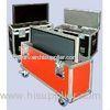 10mm Plywood Rack Flight Case , Equipment Aluminum Carrying Case