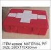 Red Standard School Office Emergency ABS Custom First Aid Kits Box