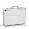 Aluminum Attache Case, Can Hold 14-inch Laptop, with Dual Combination Locks and Organizer Section