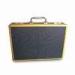 Aluminum Attache Briefcase, Holds 17-inch Laptop with Removable Zippered Accessory Pouch