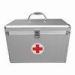 Durable Aluminum Medical First Aid Case, Measures 300 x 190 x 190mm