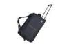 22 inch wheeled duffel trolley travel bag with telescoping handle for men