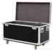 Black Plastic 6u Flight Cases For Speaker , Metal Tool Case