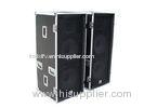 Portable Aluminum Tool Cases Black Guitar / 12U Flight Case