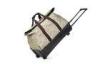 Cute pattern airplane duffel trolley travel bag , Large internal capacity