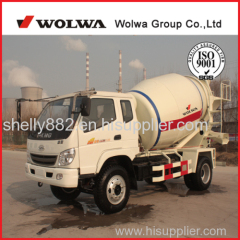 WOLWA 6CBM concrete mixer truck