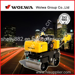 walk type double wheel road roller 0.82TONS