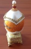 Goose egg carving handicraft & music box