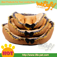 luxury princess pet bed