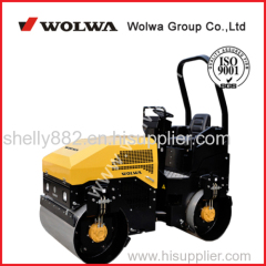 Drive-on double wheel road roller 2.9tons