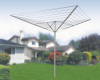 outdoor 50m 4 arms rotary airer and clothes line