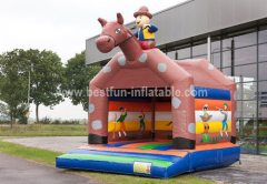 Bouncy castle Cowboy jumping