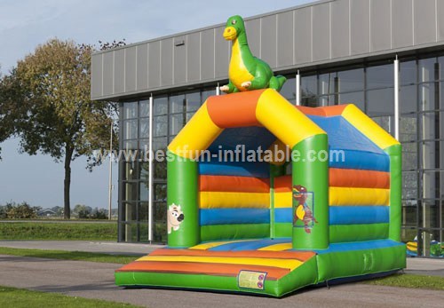 Bouncy castle Dino theme