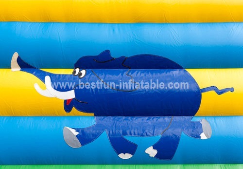 Bouncy castle Elephant theme