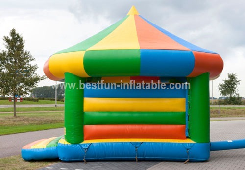 Bouncy castle green carousel