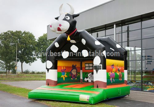 Farm Cow bouncy castle