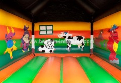 Farm Cow bouncy castle