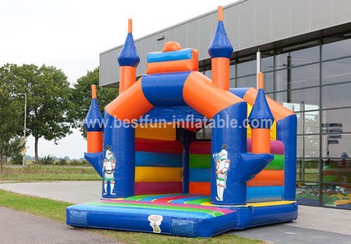 Inflatable jumping Castle multicolor