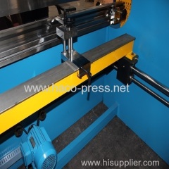 5 mm thick 6000 length E21 NC hydraulic press brake 250 Tons