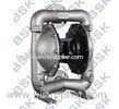 Membrane Pump Non Leakage Stainless Steel Diaphragm Pump For Chemical Industrial