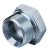 BSP male double use for 60° cone seat or bonded seal Plugs 4B