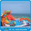 Giant Kids Inflatable Water Park For Hotel Swimming Pool