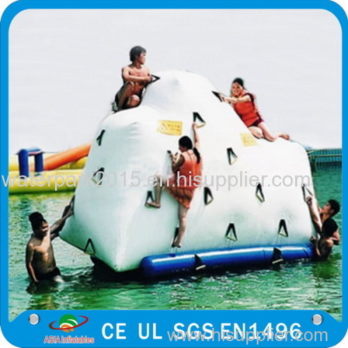 Inflatable Water Parks Iceberg / Inflatable Water Sports for Adults and Children
