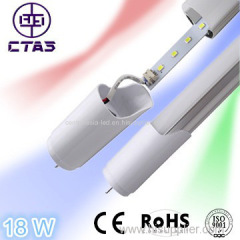 t8 replaceable driver led tube 18w 1450lm 120smd2835 270deg 120cm CE ROHS