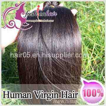 100% Brzailian Virgin Human Hair Weave Silky Straight Weft