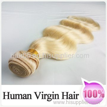 2pcs/lot 6A 613# 100% Virgin Human Hair Weave Body Wave Weft