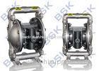 Stainless Steel Pharmacy Air Driven Diaphragm Pump For Chemicals