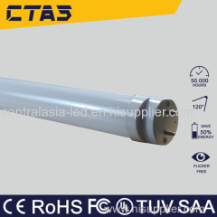 t8 radar sensor led tube 18w 1750lm 120cm 120deg AC180-285V CE ROHS