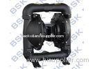 Aluminum Air Driven Thermoplastic Diaphragm Pump For Ceramics Tiles / Sanitary