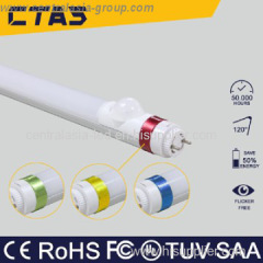 t8 ir sensor led tube 18w 1750lm 120cm 120deg 144smd2835 AC180-285V CE ROHS