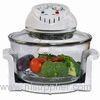 1,200 to 1,400W 12L Halogen Oven with Replaced Bulbs, High/Low Rack and Tongs