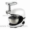 Dough Mixer/Egg Mixer/Meat Grinder with 4.5L Stainless Steel Bowl, Plastic Housing