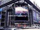 High Brightness electronic hanging led curved display for outdoor