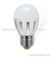 Conductive Plastic Housing LED Bulb G45