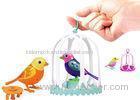 OEM ODM Chrismas Gift Children Singing Birds Toys / Talking bird toy with cage