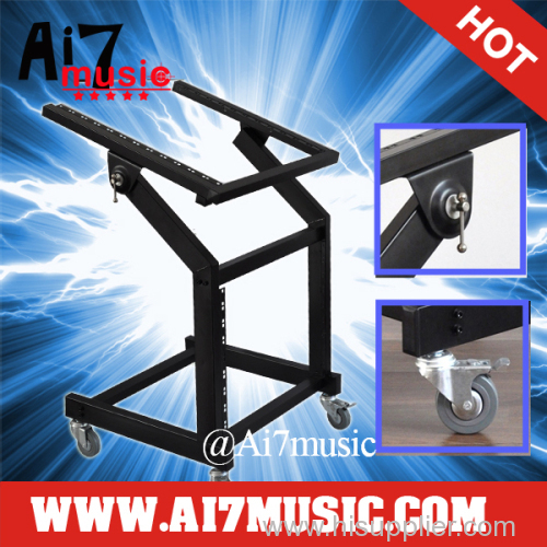 Portable Studio Equipment Mixer Case rack mount Stand