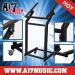 AI7MUSIC Portable Studio Equipment Mixer Case rack mount Stand 12U+15U