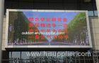 Horizontal scrolling dip outdoor full color led display for hospital / factories
