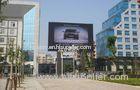 Energy saving outdoor led displays for banks / school , waterproof led screen