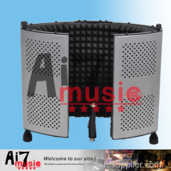 AI7MUSIC Made of solid acoustic curved metal panel Studio Microphone Diffuser Isolation Sound Absorber Foam Panel