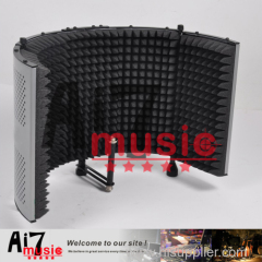 AI7MUSIC Made of solid acoustic curved metal panel Studio Microphone Diffuser Isolation Sound Absorber Foam Panel