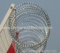 450mm coil diameter concertina razor barbed wire